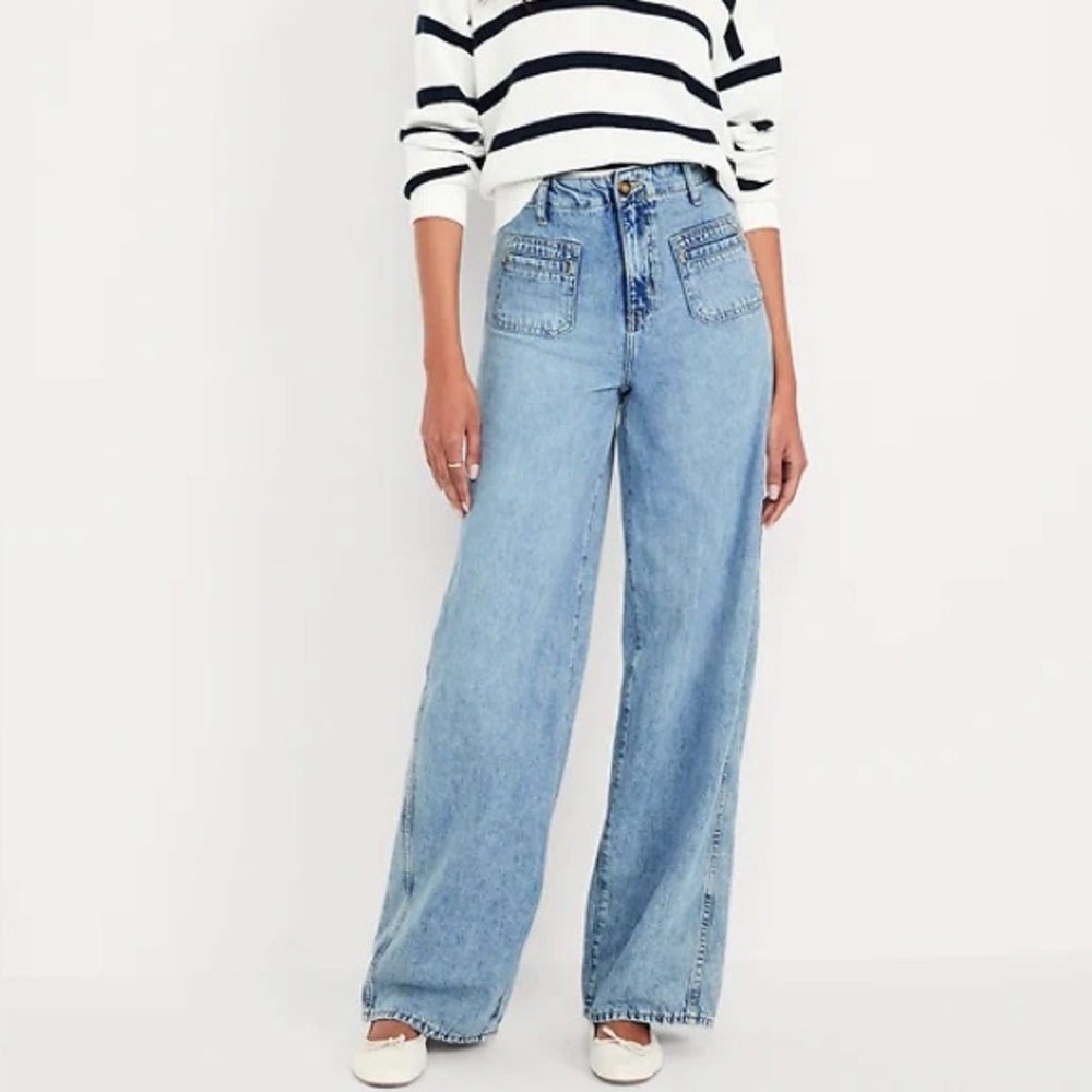 Old Navy High-Rise Baggy Denim Jeans